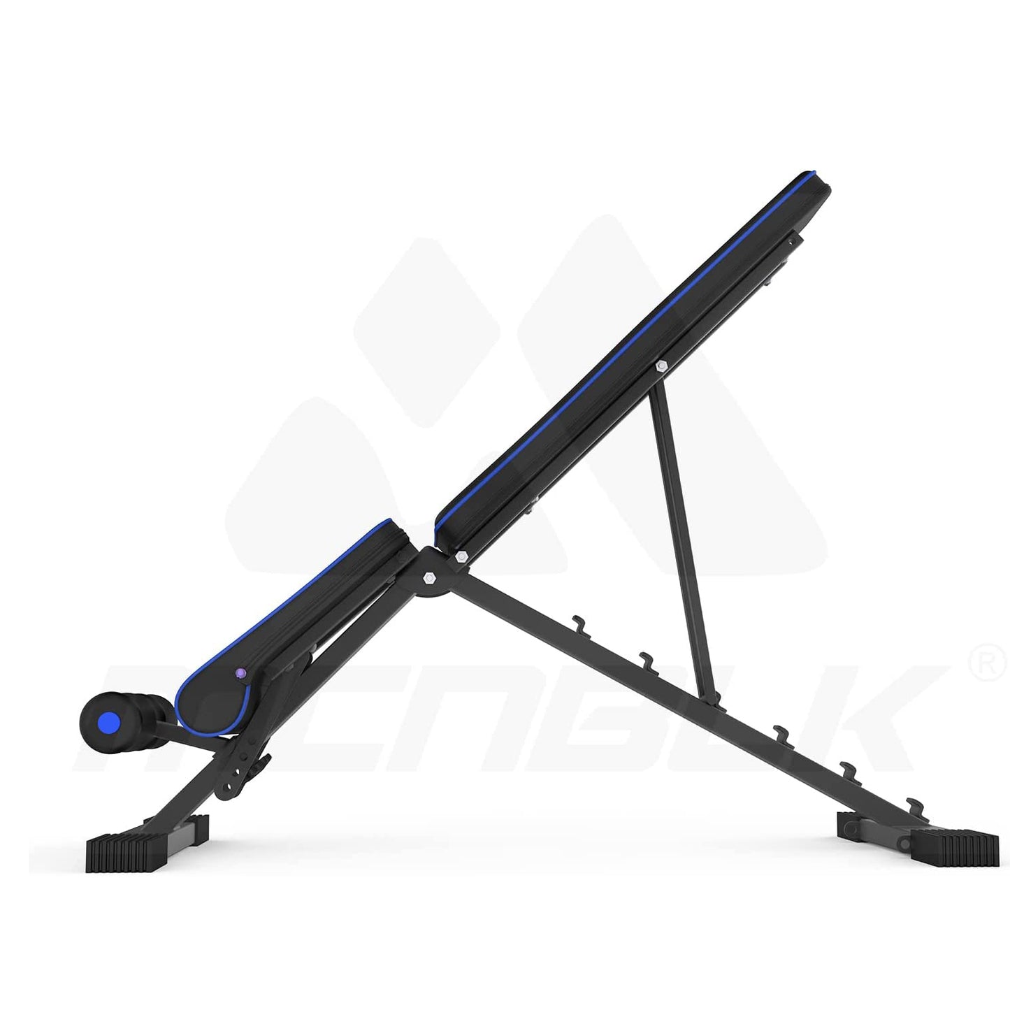 Adjustable Weight Bench,New Upgrade to 660Lb (300KG), Folding Weight Bench with Resistance Bands, Workout Bench Home Gym, Full Body Workout