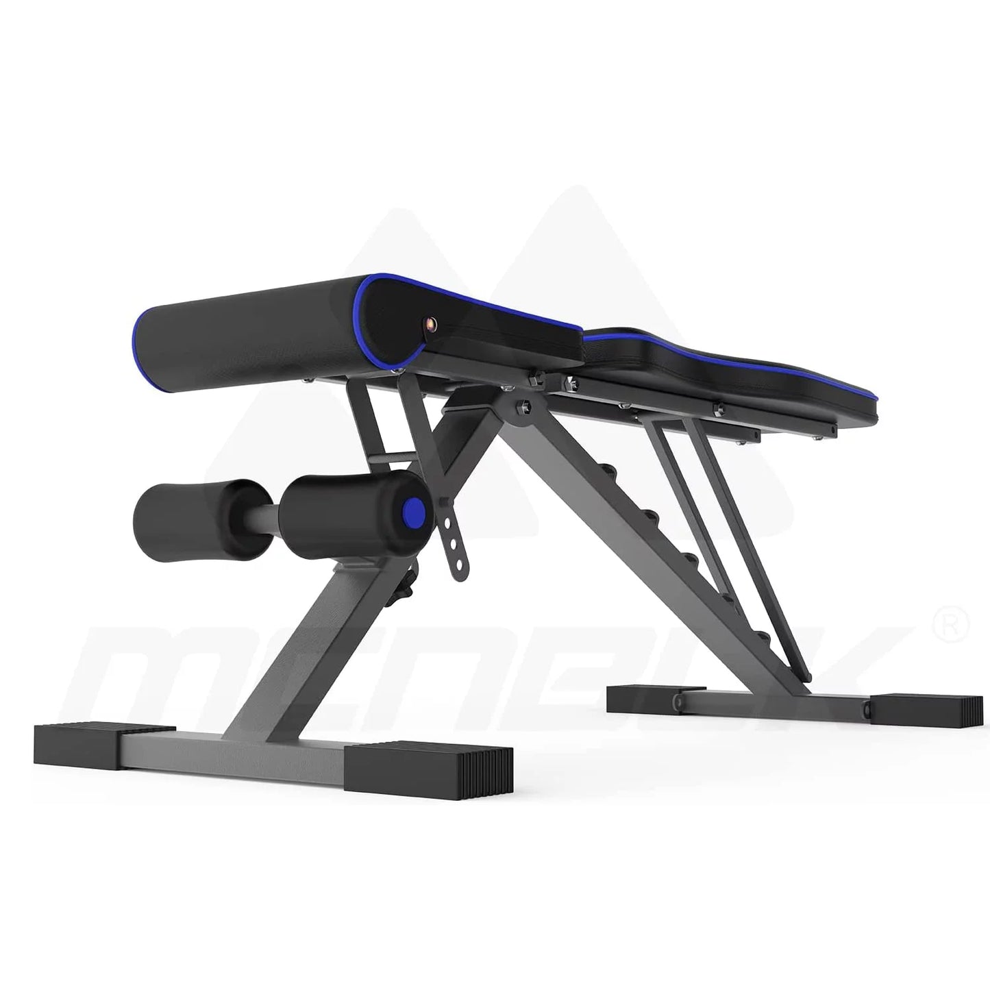 Adjustable Weight Bench，New Upgrade to 660Lb (300KG), Folding Weight Bench with Resistance Bands, Workout Bench Home Gym, Full Body Workout