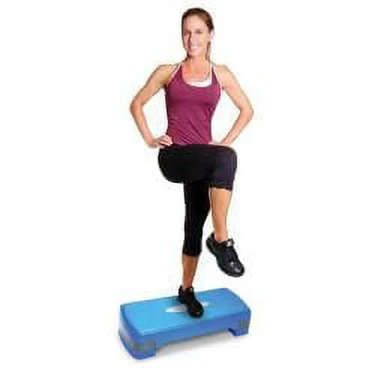 Aerobic Stepper, Blue and White